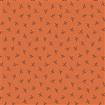 4914-O Pumpkin Spice Birds on Orange