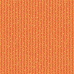 5489-O Pumpkin Spice Orange Bubble Stripes