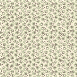 7258-LG Green Cottonball Flowers