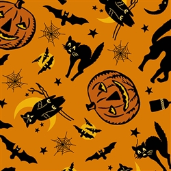 8842-O Haunting Halloween Collage