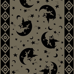 #9807-KC Hootenanny Grey Owl & Moon