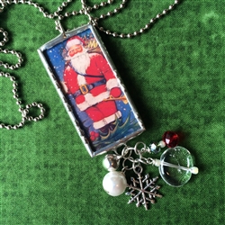 Santa Charm Necklace