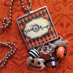 Halloween Charm Necklace