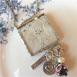 Hankie Charm Necklace