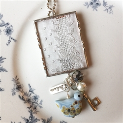 Hankie Charm Necklace