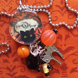 Halloween Charm Necklace