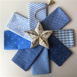 Celebration Blues Fat Quarters