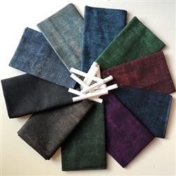 Chalk & Charcoal Fat Quarters