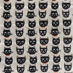 GC 8051-Gray Cat Faces