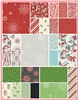 RETRO HO HO  Half Yard Set