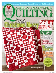 American Patchwork & Quilting Dec 2014 Magazine