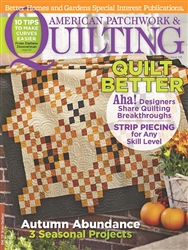 American Patchwork & Quilting October 2015 Magazine