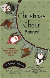 CHRISTMAS CHEER BANNER Pattern