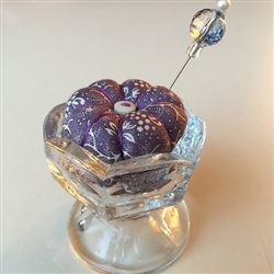 Antique Salt Dip Pincushion