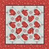 SMITTEN RED MITTENS Quilt Kit