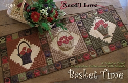 Basket Time Tablerunner Pattern