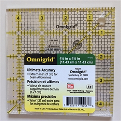 OMNIGRIP 4-1/2" X 4-1/2" Square Ruler