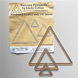 PANAMA PYRAMIDS (Hand Piecing) Template Set