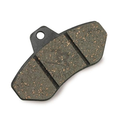 Righetti K183 Rear Brake Pad, Hard Type (111), Black Color (sold as a set of 2)