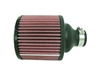 4.5" X 4" (1.25" I.D.) Straight Air Filter