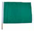 Green Racing Flag