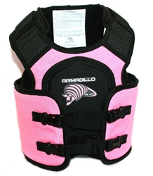 Armadillo SFI Rib Vest, Junior II, Pink