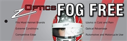 Racing Helmet Fog Free Film Insert Z Optics
