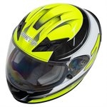 Zamp FS-9 Graphic Green Black Go Kart Helmet