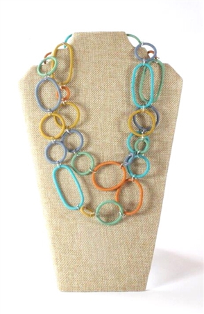 Spiral Ring Necklace Long - Edible OUT OF STOCK