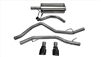 Corsa Catback Exhaust w/ Dual 4.5" Black Tips 09-up Ram 1500