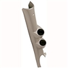 Auto Meter Dual Gauge Pillar Pod 09-up Dodge Ram - Taupe