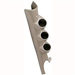 Auto Meter Triple Gauge Pillar Pod 09-up Dodge Ram - Taupe