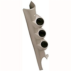 Auto Meter Triple Gauge Pillar Pod 09-up Dodge Ram - Taupe