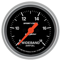 Auto Meter Sport Comp Analog Wideband Air/Fuel Ratio Gauge