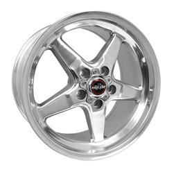 Racestar 92 Drag Star Polished 17x10.5 Rear Wheel 5x5.5