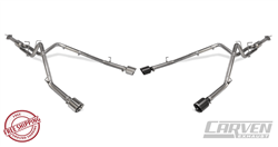 Carven Dual Catback Exhaust for 2019 Ram 1500 5.7