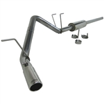 MBRP XP Series Single Rear Exit Catback Exhaust System 2009-2016 Dodge Ram 1500 5.7L - T409 Stainless Steel