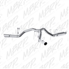 MBRP Aluminized Dual Split Side Exit 4" Catback Exhaust 2014-16 Ram 2500 6.4L Hemi