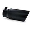MBRP 5" Black Rolled End Exhaust Tip - 12" Long w/ 4" Inlet