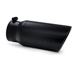 MBRP 5" Black Rolled End Exhaust Tip - 12" Long w/ 4" Inlet