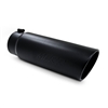 MBRP 5" Black Rolled End Exhaust Tip - 18" Long w/ 4" Inlet