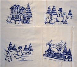 Toile Winter Scenes