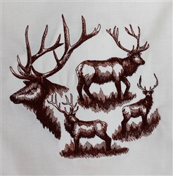 Animal Sketch Single - Elk