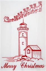 Christmas Lighthouse