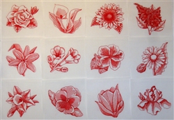 Toile Flowers
