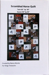 Scrambled Horse Quilt Pattern - by Nancy Murtie for King's Treasures