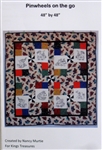 Pinwheel on the Go Quilt Pattern - by Nancy Murtie for King's Treasures