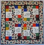 Pinwheels on the Go - Transportation - Baby Quilt Kit