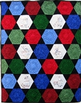 Dick and Jane Baby Hexagon - Baby Quilt Kit