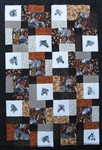 Layer Cake Scramble - Horse Quilt Kit